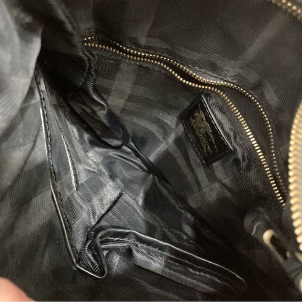 Burberry authentic nylon and leather unisex crossbody messenger bag - Picture 11 of 11